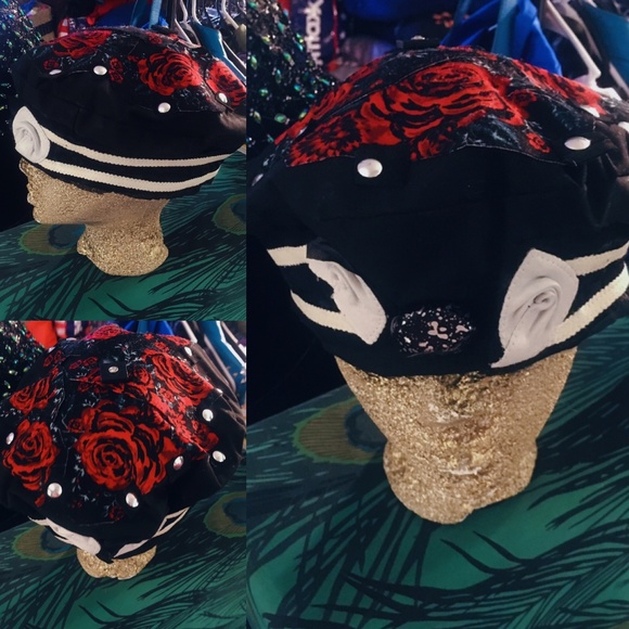 Customed Rock N Rose Hat main image 6